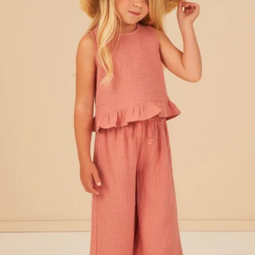 Pink Rylee + Cru Oceanside Top - Picture 5 of 5